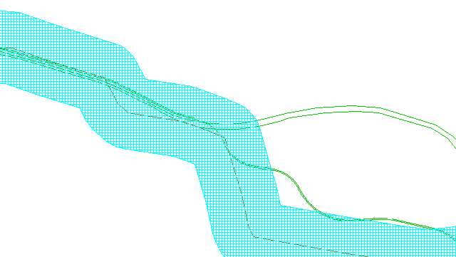 Strumento : Creazione Buffer Crea un oggetto buffer prendendo come base gli oggetti selezionati.