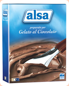 Gelato al Cioccolato Codice articolo 5305 6 x 1 Kg Preparato in polvere per Gelato al Cioccolato. Con Ingredienti selezionati.