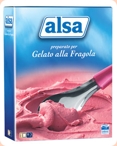 Gelato alla Fragola Codice articolo 4040 Contenitore Box 6 x 0,90 Kg Preparato in polvere per Gelato alla Fragola. Con Ingredienti selezionati. Risultato garantito.