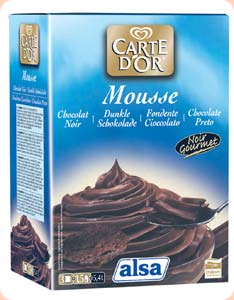 Mousse Ciocc. Noir Gourmet Codice articolo 5322 6x0,95 kg Preparato in polvere per Mousse al Cioccolato Fondente. La nostra migliore ricetta di sempre: dal gusto delicato e intenso.