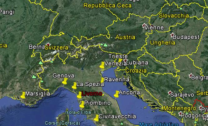 Direzione Sviluppo e Innovazione 14 Aprile 2015 4 HINTERLAND OGGI Hinterland contendibili oggi Genova è attualmente il porto
