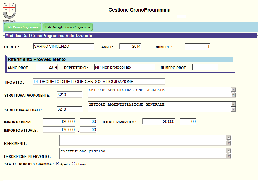 4. Le funzionalità: (work in progress)