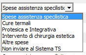 Help in linea Faith invio fatture Sistema TS 9 Verifica/modifica dati selezionati Nell'elenco verranno riportate le seguenti informazioni, per ogni documento emesso (es.