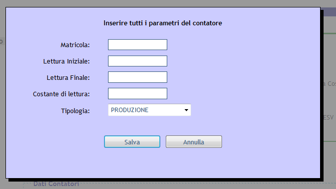 Cliccando sul pulsante Si il sistema procederà alla registrazione del registro UTF presentato. 4.3.2.