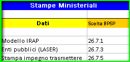 Telematico Versamenti e Acconti - Stampe Ministeriali