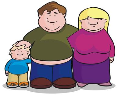 Rischio di Obesità o di Eccessiva Magrezza - 40% genetico - 60% stile di vita acquisito in famiglia, nutrizionale e motorio I bimbi obesi sono fra quelli