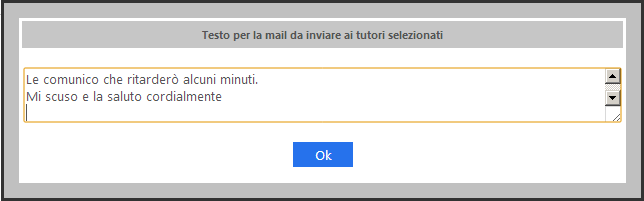 Gestione Prenotazione Colloqui Questa funzione è stata realizzata con lo scopo di aiutare il Docente a gestire in modo controllato le richieste di prenotazione dei colloqui effettuate dalle famiglie.