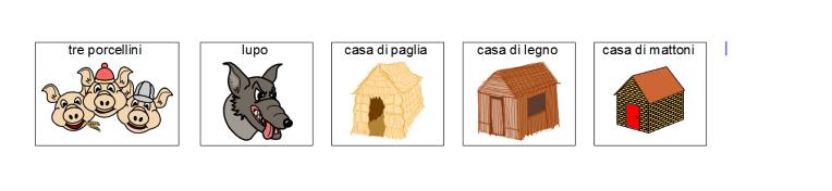 Appena fatto, il vostro testo apparirà così: Questo accade perché, nella lista tre porcellini, esiste un simbolo specifico per i tre porcellini.