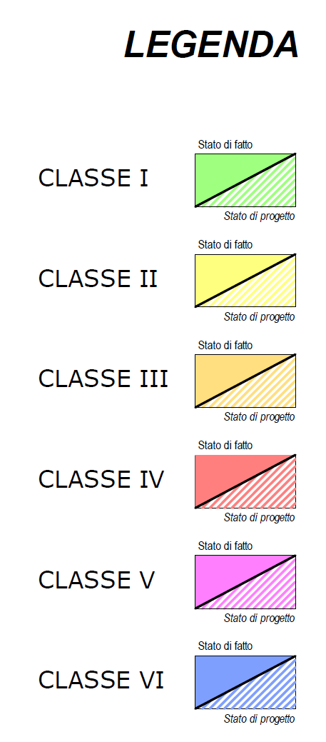 Studio ALFA srl 2.1 - Limiti di rumore Il Comune di Reggio Emilia ha approvato il piano di Classificazione Acustica con D.C.C. del 05/04/2011 PG 5167/87.