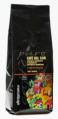 Novità a colazione Café del Sur Cooprocasine 100% arabica raccolto, torrefatto, macinato e confezionato in Repubblica Dominicana Café del Sur è un caffè monorigine 100% arabica che ha la