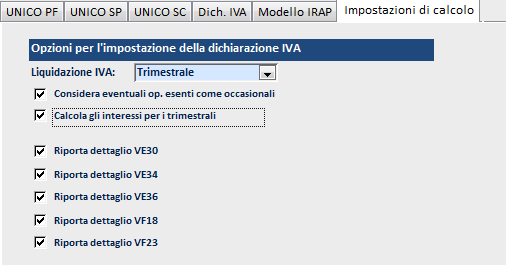 Quindi, installiamo le procedure per la compilazione di UNICO PF, UNICO SP, UNICO SC, IRAP.