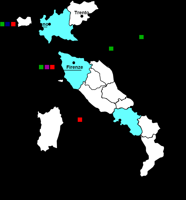 IL NETWORK TERRITORIALE L Iniziativa è stata avviata e si sta ampliando alle regioni e province del Paese.