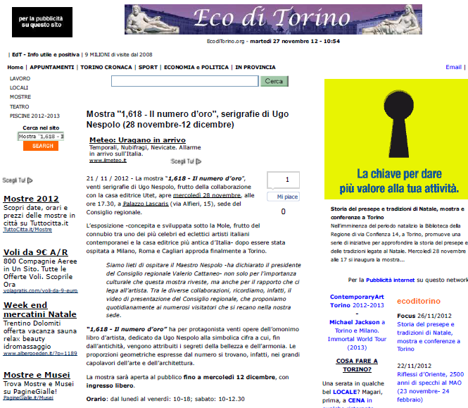 WEB: Eco di Torino