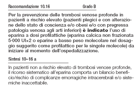 Stesura del 7 gennaio 2010 Profilassi