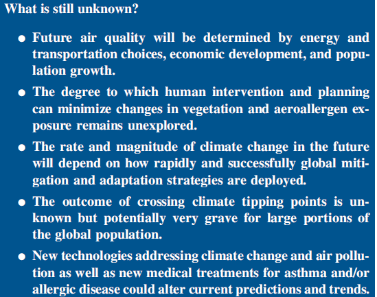 Climate change and allergic disease. K.M.