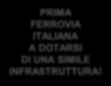 Cosa è stato fatto su questa linea ferroviaria? PRIMA FERROVIA ITALIANA A DOTARSI DI UNA SIMILE INFRASTRUTTURA!