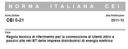 Le Smart Grid e le norme CEI Regole Tecniche di Connessione La rete di distribuzione deve controllare e comandare a distanza gli