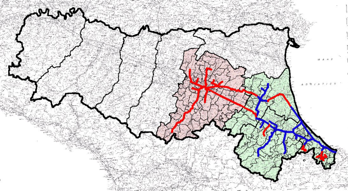 Rete Lepida Primo lotto Rete a fibre