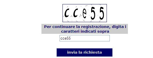 2.4 Invio richiesta Per terminare la procedura, ed inviare la propria richiesta di accreditamento, è necessario compilare un form