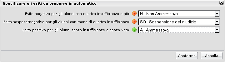 Ribalta in automatico la media calcolata per tutti gli alunni (con un solo click) nella media ufficiale (usata da Alunni per le stampe di tabelloni pagelle e registri.