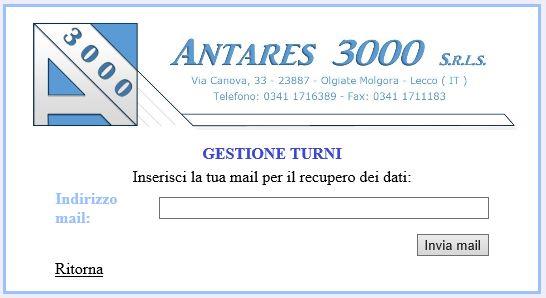 Presentazione iniziale Accesso al sistema Per accedere alla vostra area riservata dovrete anzitutto collegarvi al sito del software. Aprite il Browser Internet e digitate il seguente indirizzo: www.