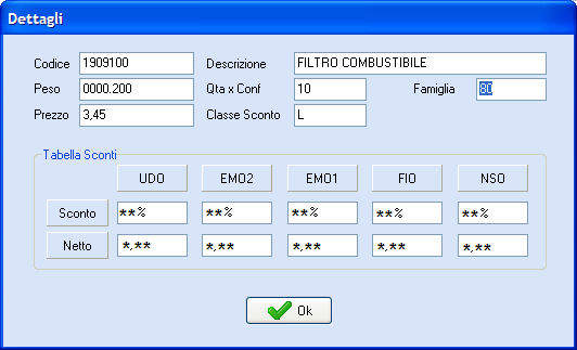 Listino Il listino viene utilizzato anche da solo: per preparare preventivi per