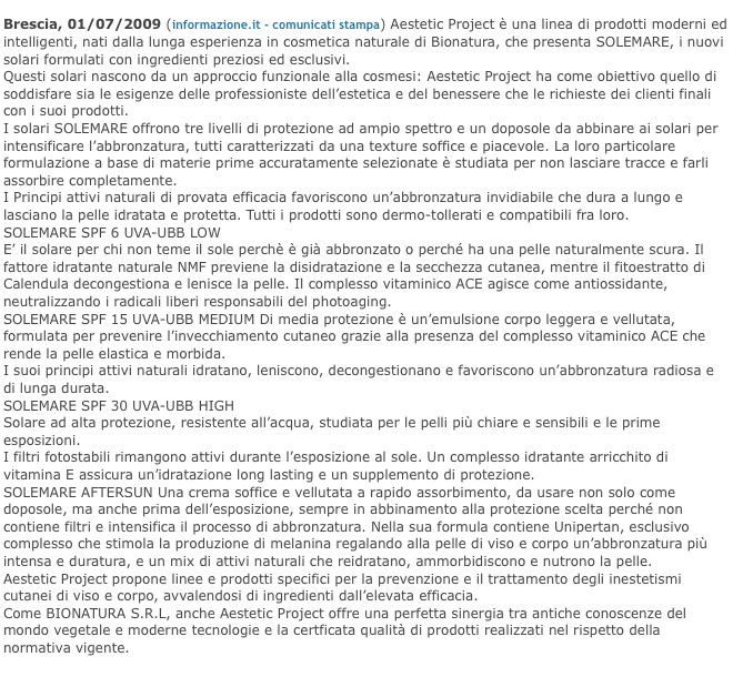 1 luglio 09 www.informazione.