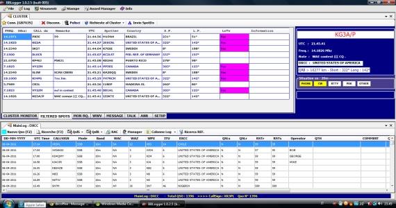 Log di Stazione Anche per le bande VHF & Superiori, come per tutte le bande del Servizio di Radioamatore, è necessario compilare e conservare il log di