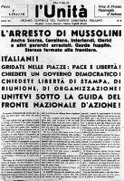 IL 1943: UN ANNO DECISIVO PER L ITALIA L Italia è indebolita dalle numerose sconfitte del suo esercito, troppo debole Gli inglesi e gli americani bombardano le maggiori città italiane, causando danni