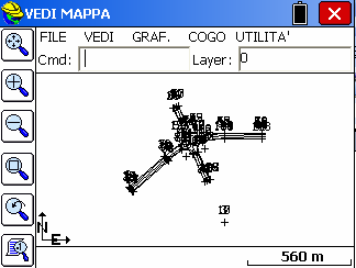 Note sull importazione dell archivio DXF: - lo standard DXF di interscambio grafico ha talmente tanti dialetti da non garantire l importazione nel software Survey CE di tutte le informazioni