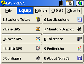 Il software riesce a vedere praticamente ogni sistema cartografico, ma nel caso di proiezioni quasi locali come è il Datum Roma 40 propone solo tre parametri empirici nazionali lasciando all utente