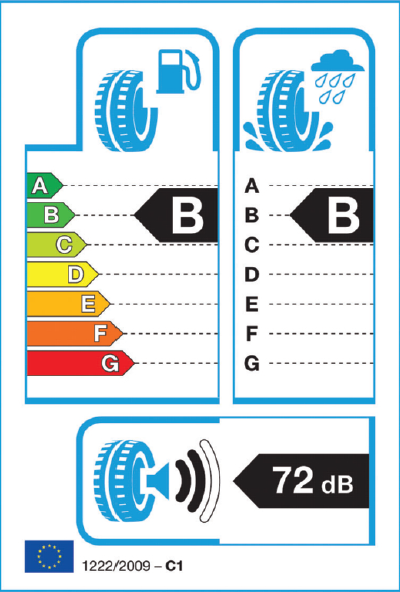 L ETICHETTATURA DEI PNEUMATICI Questa sarà l etichetta che tutti dovranno utilizzare e compilare in ogni sua parte. Riguarderà pneumatici vettura (C1), autocarro leggero (C2) e autocarro pesante(c3).