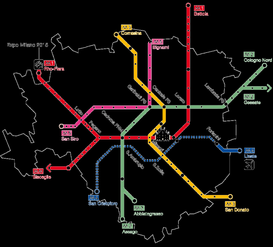 Nord Passante Ferroviario Gate Ovest/Sud (GOS) 28,0 % Metropolitana GOS GE Gate Est (GE) 43,5 % Taxi Raccordo Gamma GS VENEZIA Pulman