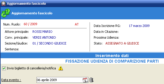 FLUSSO OPERATIVO Il flusso operativo è illustrato in questa figura e descritto nel seguito: cancelliere professionista Consolle del 1. Redazione e deposito telematico provvedimento Registro 9.