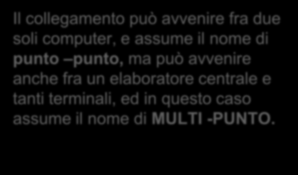 Trasmissione dati La trasmissione dati,permette di trasmettere a distanza informazioni di tipo digitale fra due elaboratori attraverso un canale di comunicazione.