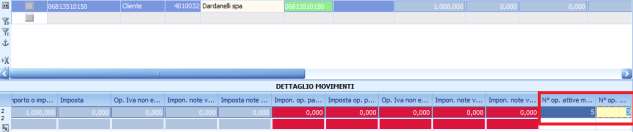 Funzionalità principali INSERIMENTO DI RIGHE MANUALI: è possibile inserire delle righe manuali sia per i dati aggregati che per i dati analitici.