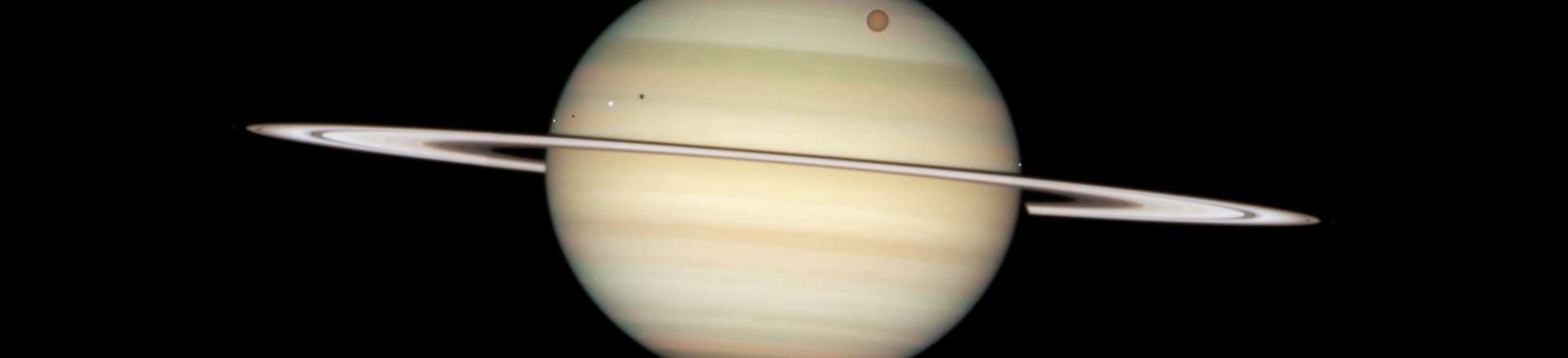 Quadruple Saturn moon transit Astronomia: Sistemi