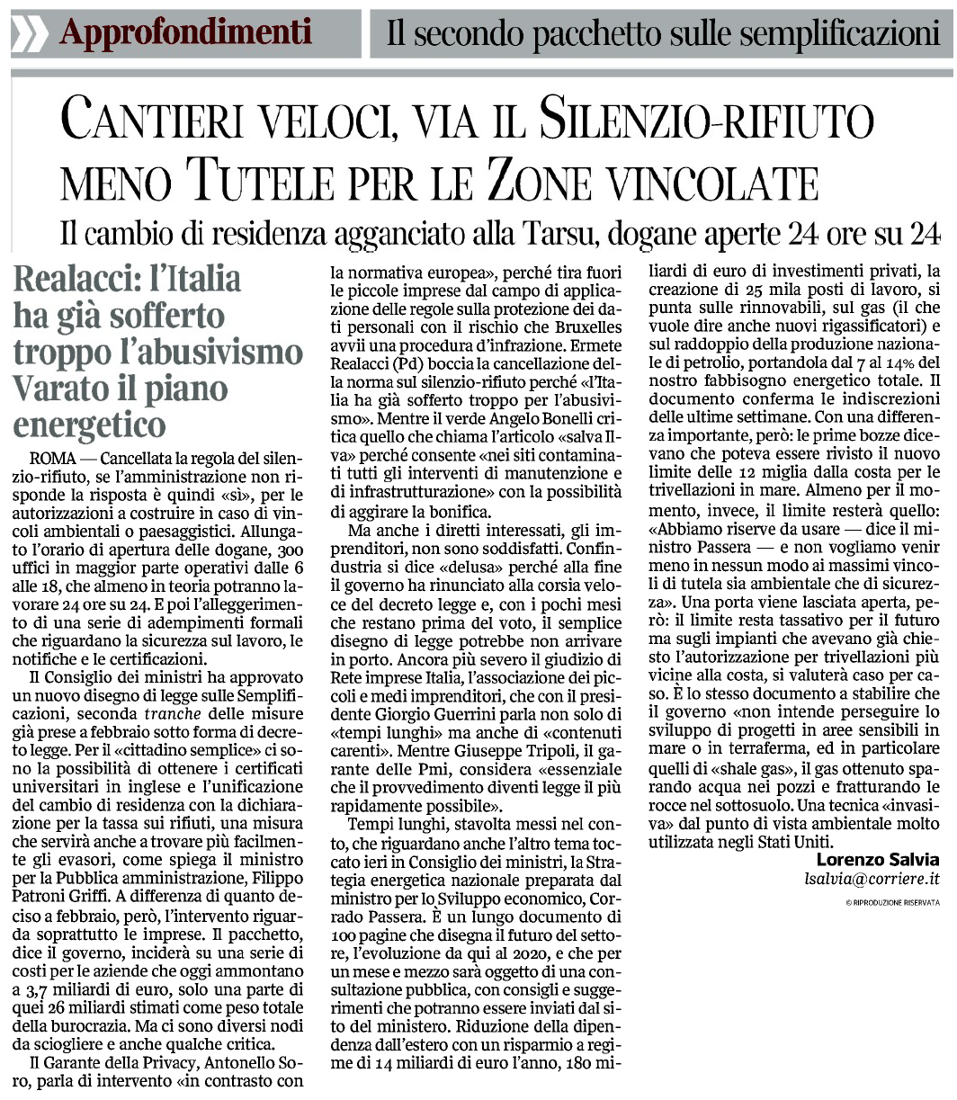 17 ottobre 2012 CORRIERE