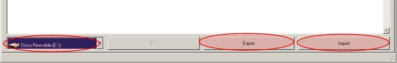 Figura 13 Nella finestra 4 Esporta sulla SD-card vedi fig 15, è possibile esportare il progetto direttamente sulla SD-CARD o scegliere un percorso
