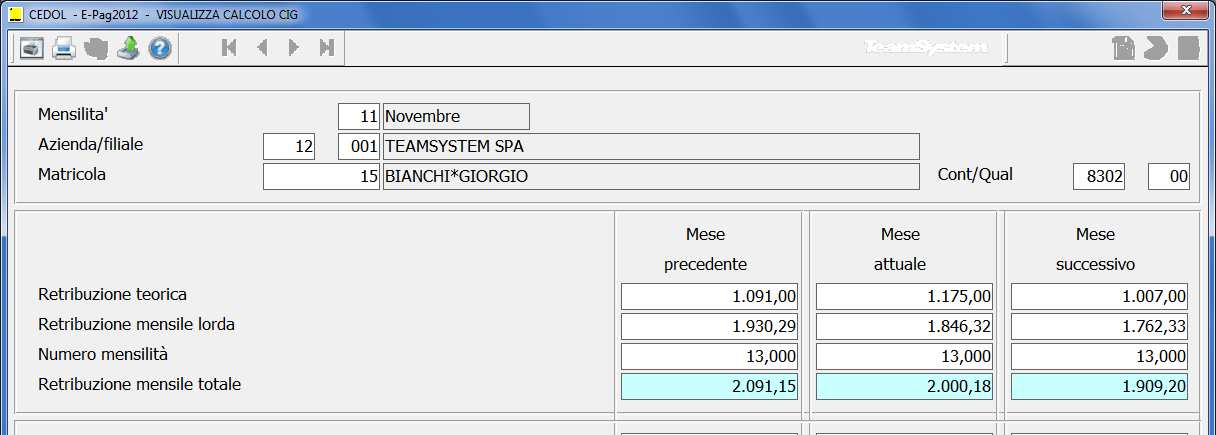 CIGO industria (gestione ticket): nuovo calcolo della prestazione Messaggio INPS n. 17160 del 30.10.