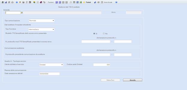 Caricando una comunicazione di tipo "Normale" in presenza di analoga comunicazione che risulta disabilitata, per la quale sia già stato generato il file telematico (nel medesimo anno o in anni