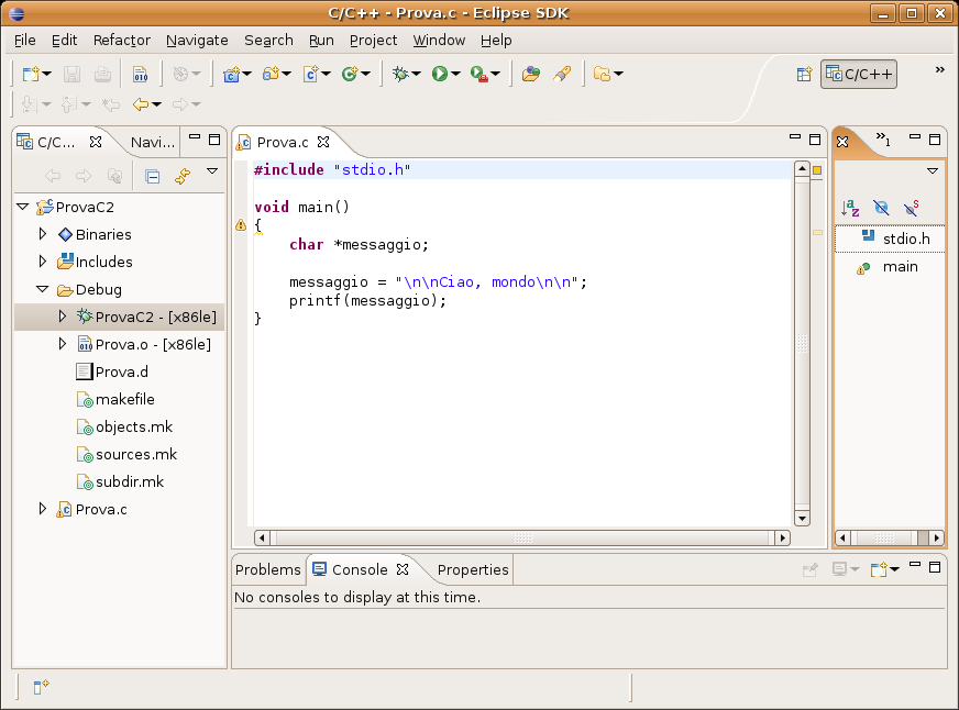 Eclipse È un IDE per il linguaggio Java