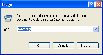 3. Avvio del computer in modalità provvisoria: a.