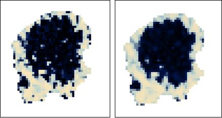 L esempio seguente è volto ad illustrare l importanza di considerare nella valutazione, non solo il singolo pixel, ma anche il suo intorno: in figura 4.