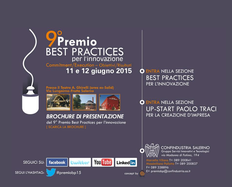 Periodo di riferimento 4-14 Giugno 2015 Sito web premiobestpractices.