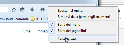 avrai un nuovo pulsante. Cliccando questo pulsante attiverai o disattiverai l uso del proxy.