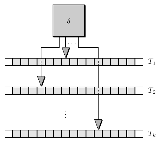 Laurea Specialistica in Informatica - Università di Ferrara 2008-2009 [15] Macchine di Turing Multinastro Definizione Una macchina di Turing ad m nastri è definita da una 6-upla Σ, b/, K, δ m, q 0, q