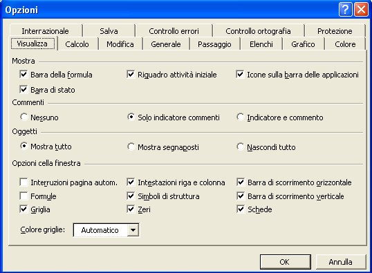 Impostare le opzioni base del programma Le impostazioni standard del software, sono impostate per soddisfare le esigenze della maggior parte degli utenti ma,