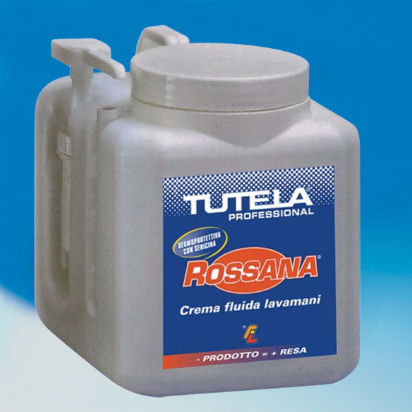 ROSSANA CREMA FLUIDA Cod. 2389 ROSSANA CREMA FLUIDA Rossana è la crema fluida di qualità superiore. Esenta da solventi e altri materiali aggressivi per la cute.