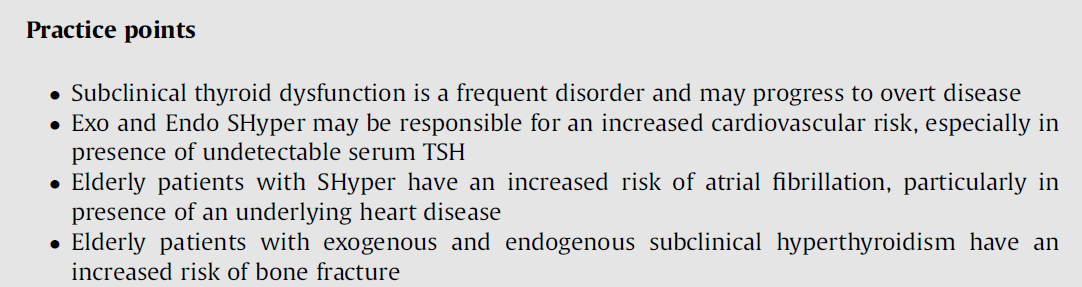 TAKE HOME MESSAGE Icreased